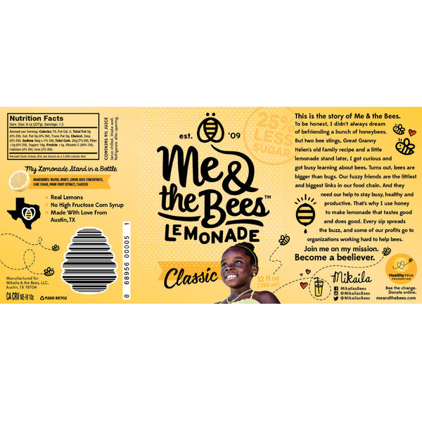 Me & The Bees Classic Lemonade – Me & The Bees Lemonade